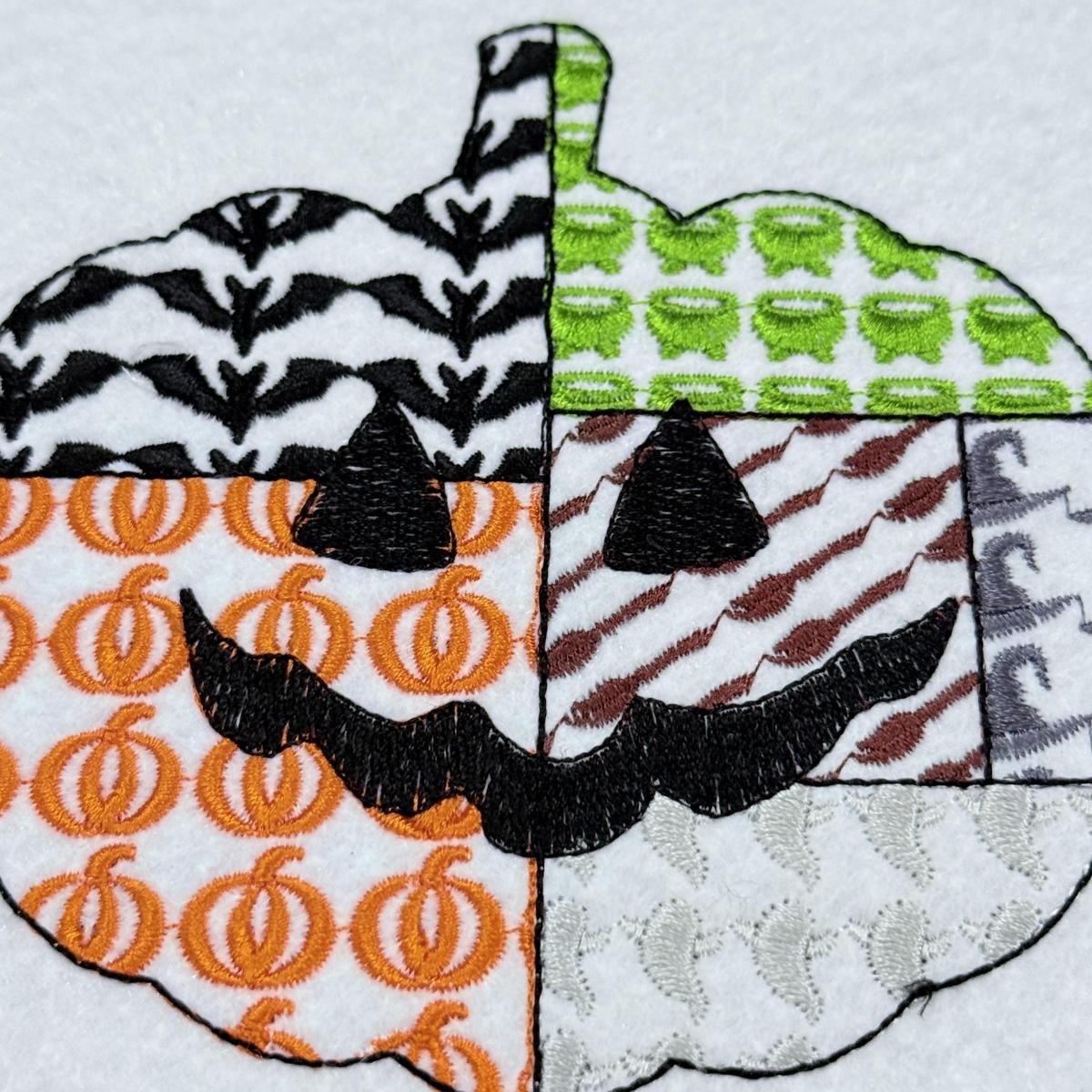 Jack O Lantern Patch Work