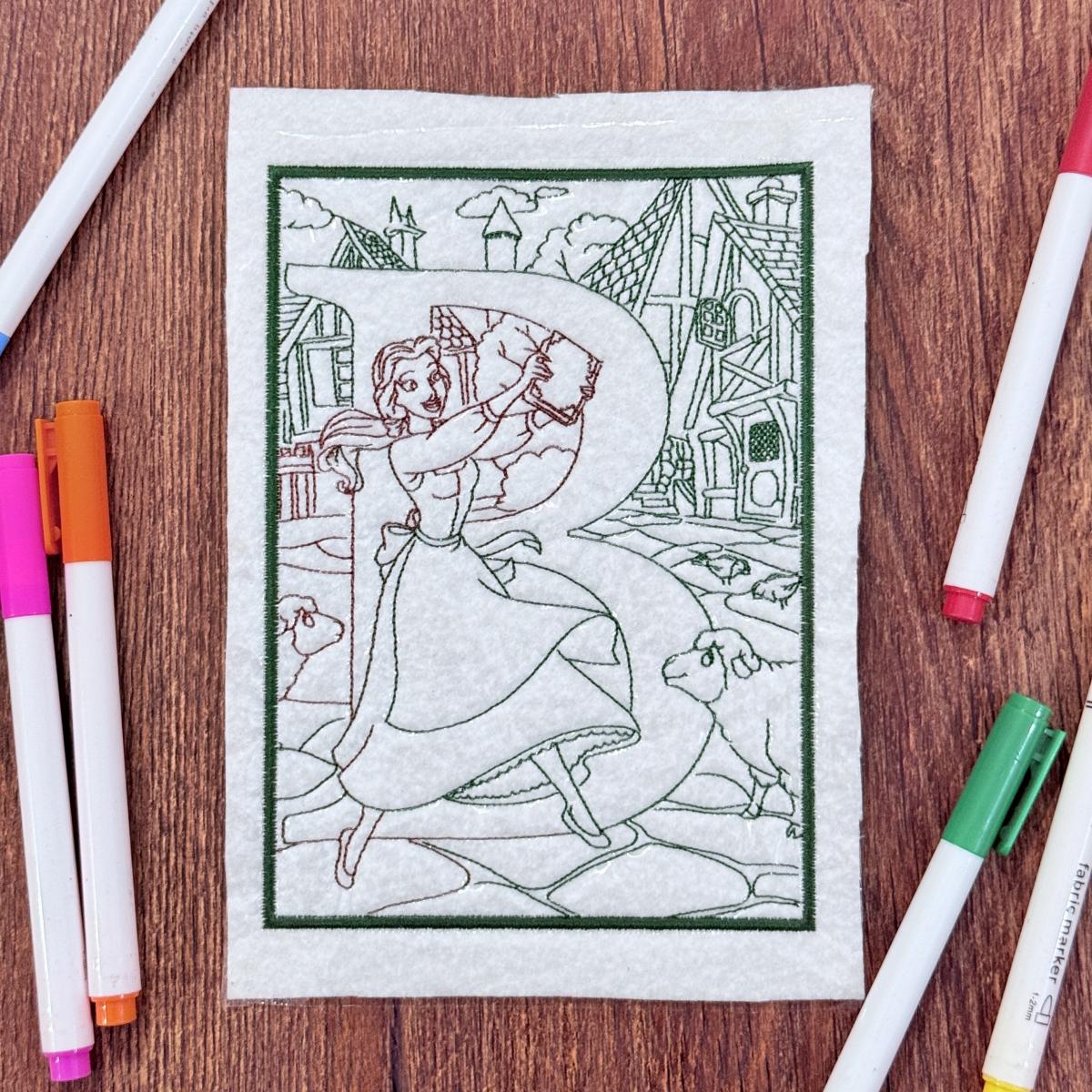 Letter B Coloring Page