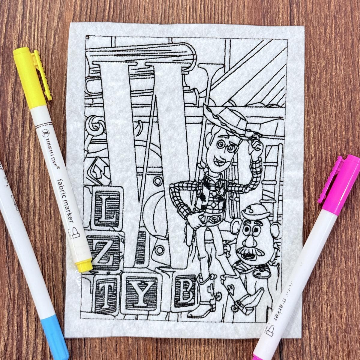 Letter W Coloring Page