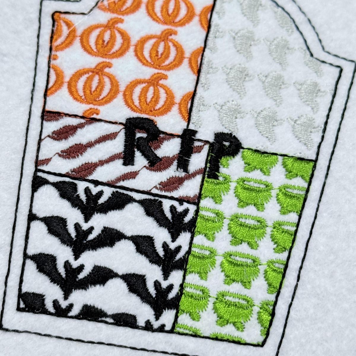 RIP Tombstone Patch Work