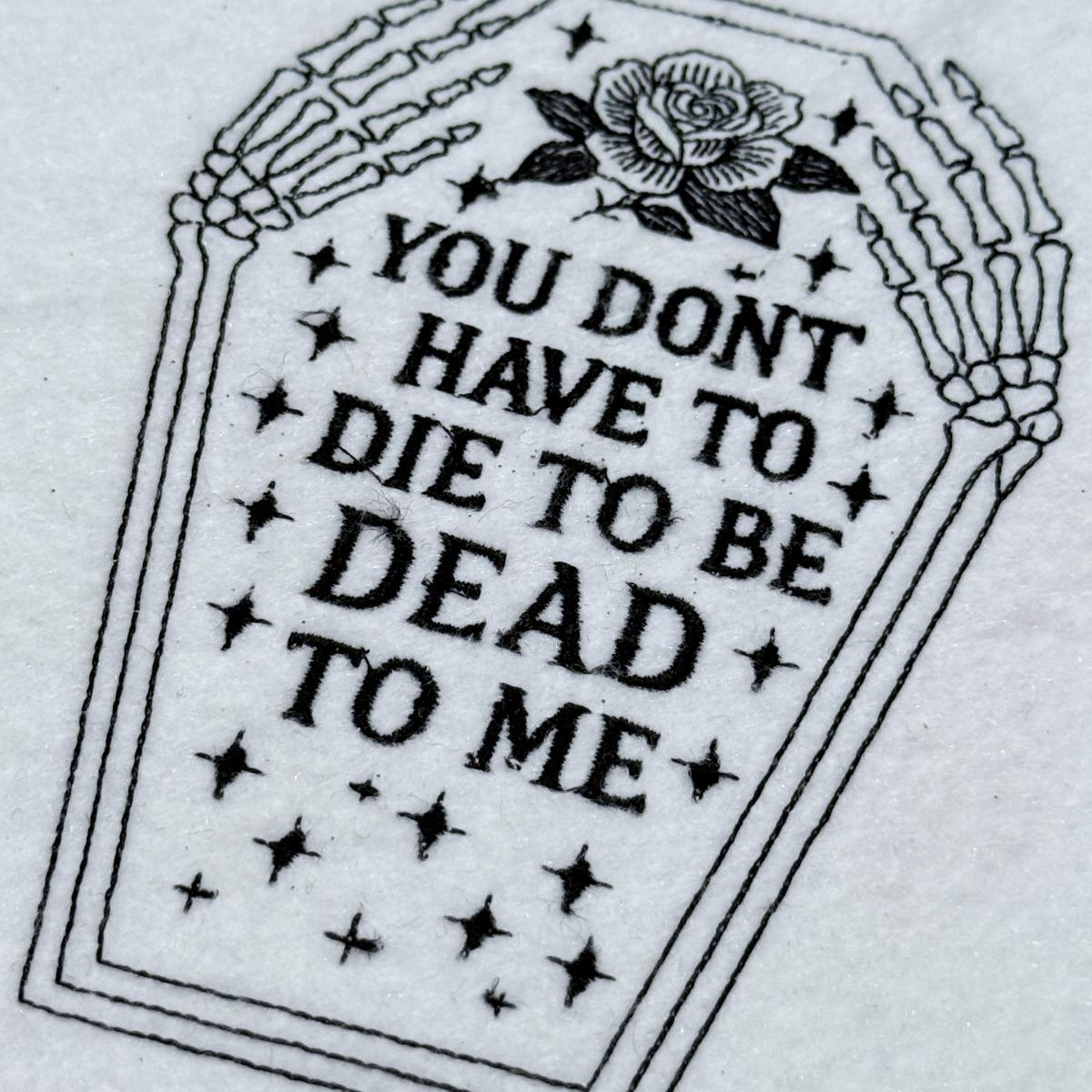 Sassy Goth Coffin Quote Sassy Goth Coffin Quote