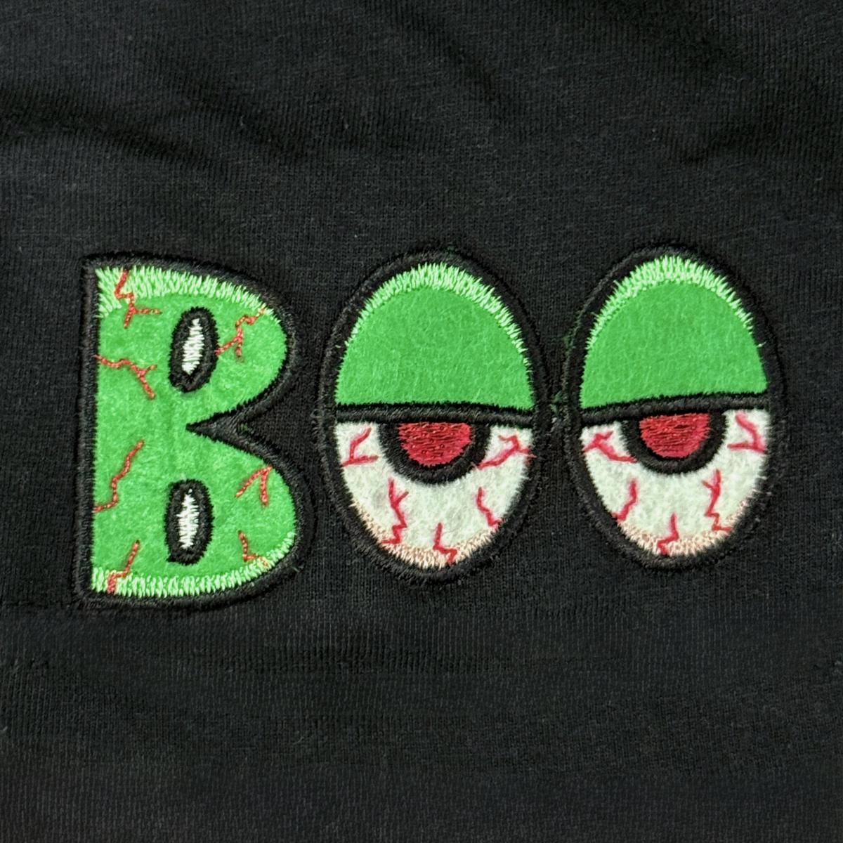 Spooky BOO With Monster Eyes