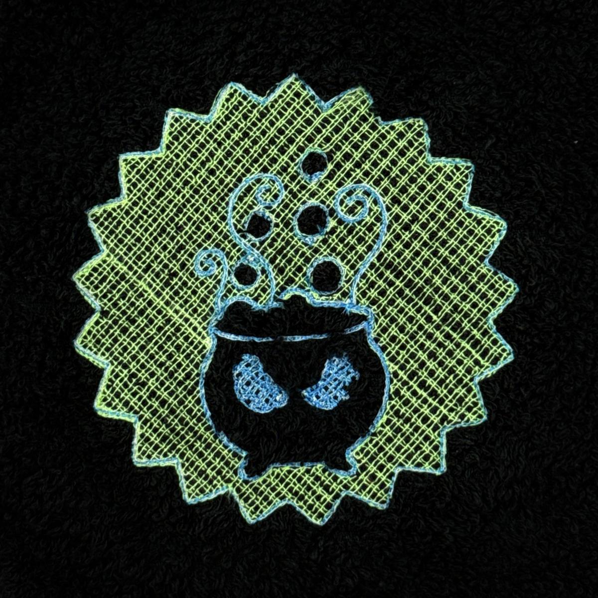 Spooky Cauldron Embossed Spooky Cauldron Embossed