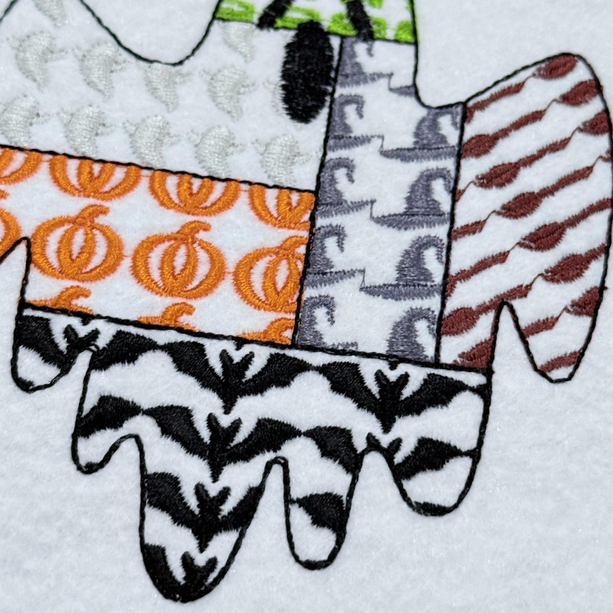 Spooky Ghost Patch Work