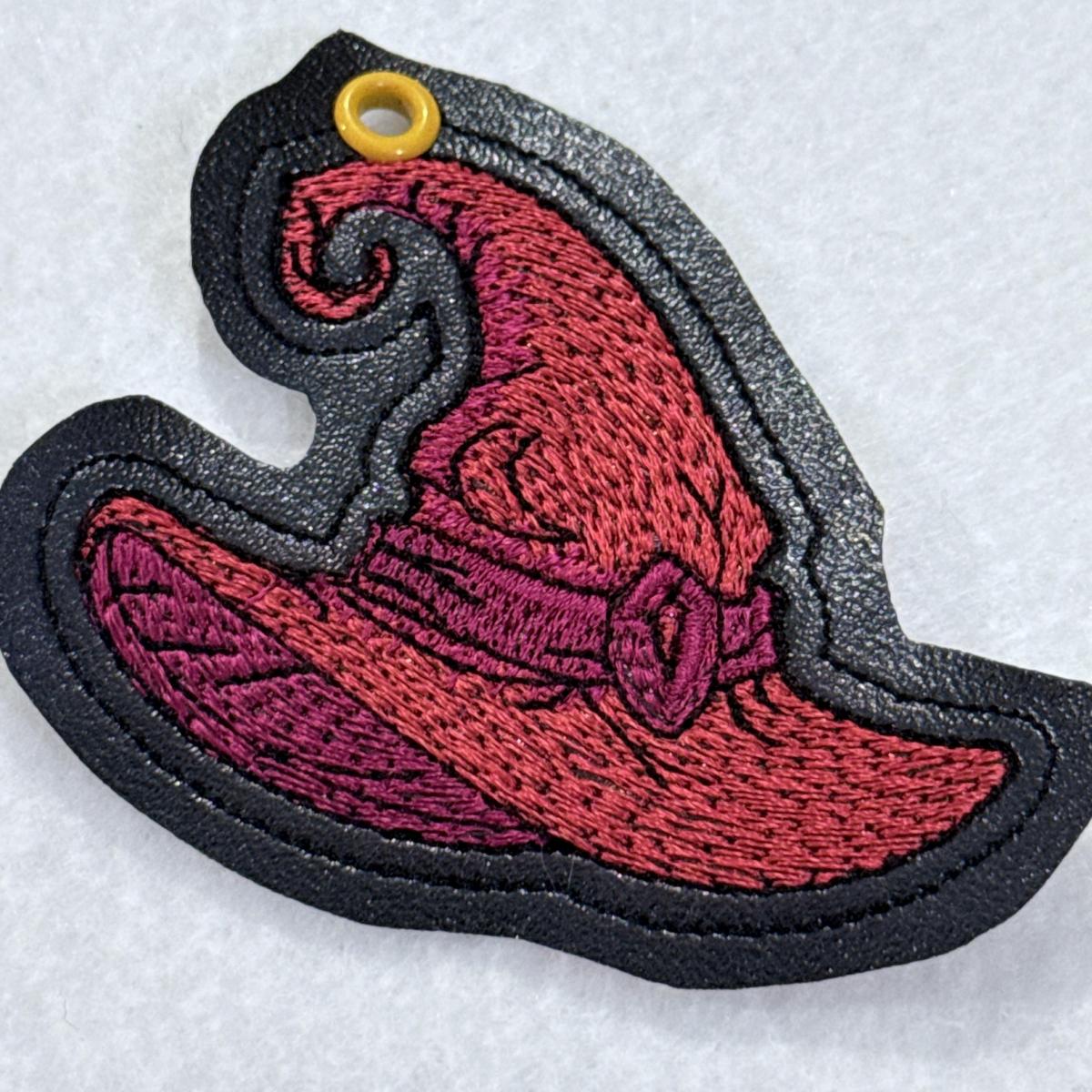 Spooky Witch Hat key Fob Spooky Witch Hat key Fob
