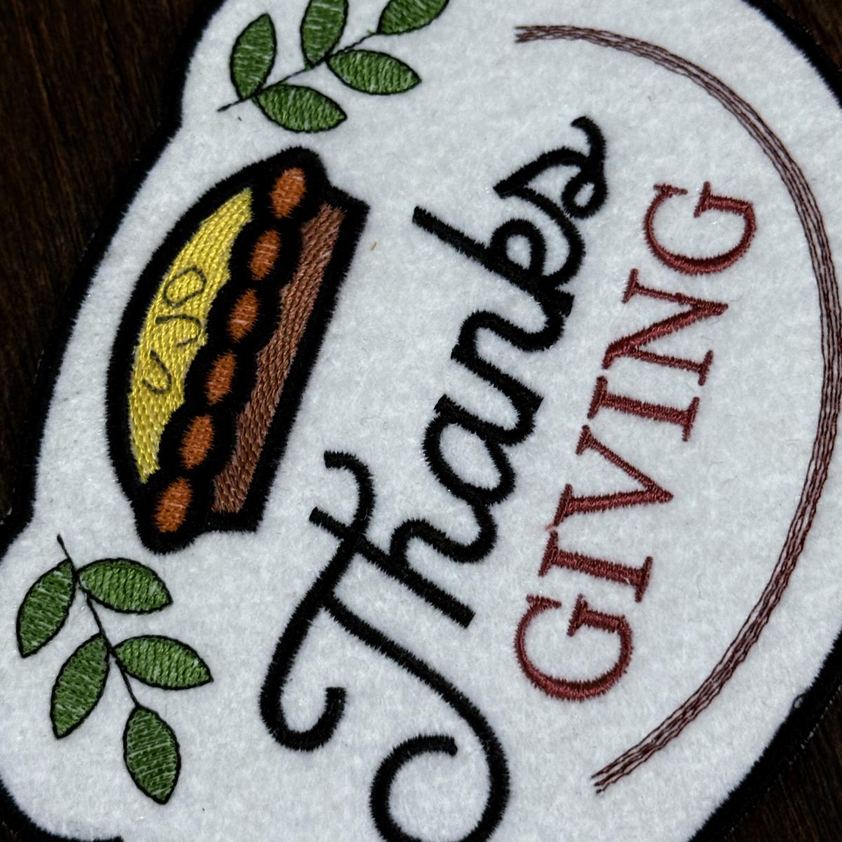 Thanksgiving Pie ITH Mug Rug Thanksgiving Pie ITH Mug Rug