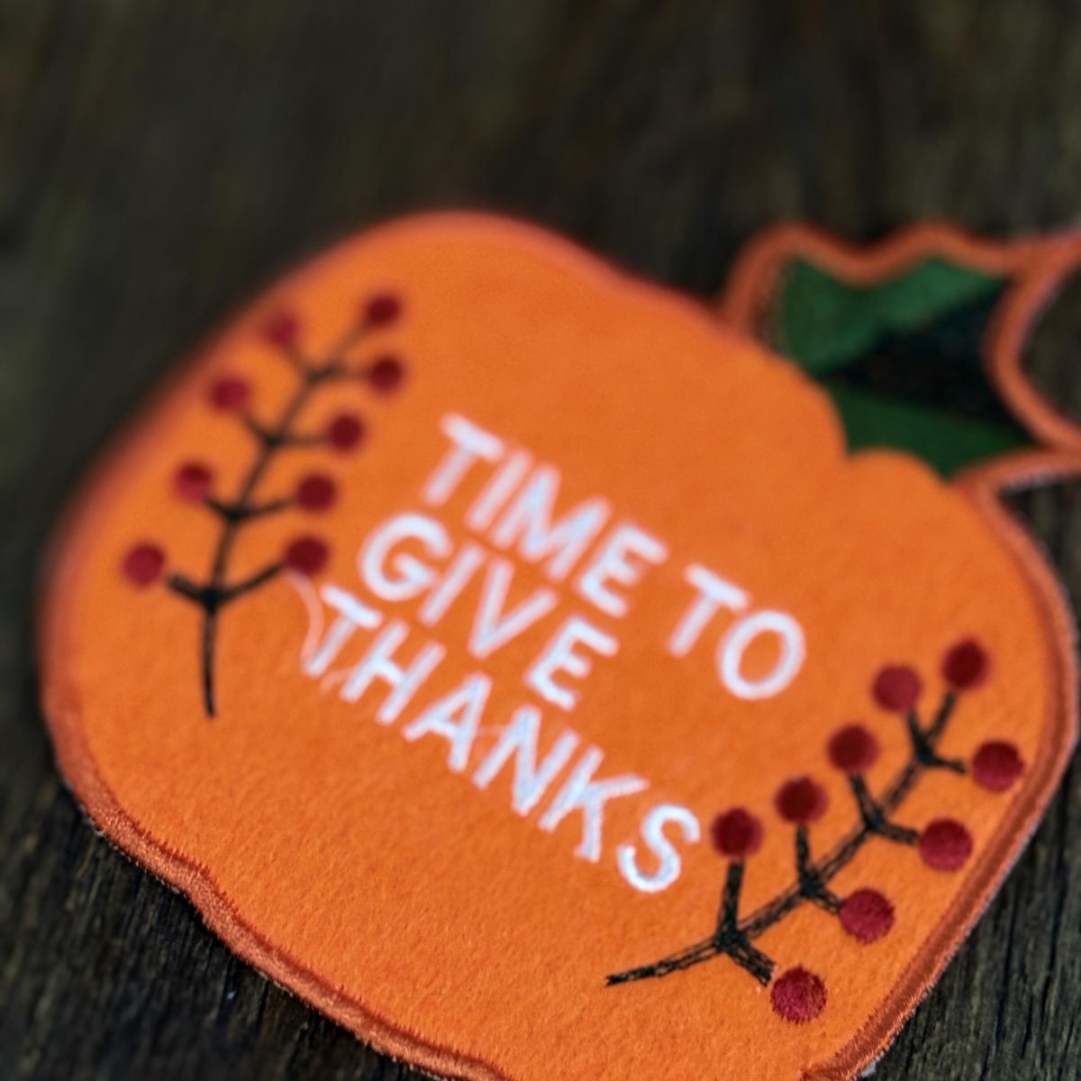Thanksgiving Pumpkin ITH Coaster Thanksgiving Pumpkin ITH Coaster