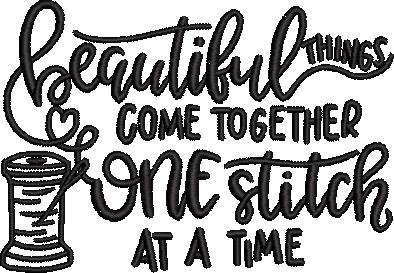 Beautiful Things Come Together Quote