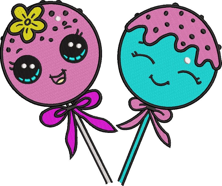 Candy Embroidery Pattern Candy Embroidery Pattern