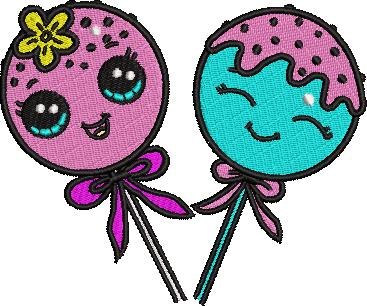 Candy Embroidery Pattern Candy Embroidery Pattern
