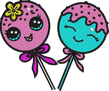 Candy Embroidery Pattern Candy Embroidery Pattern