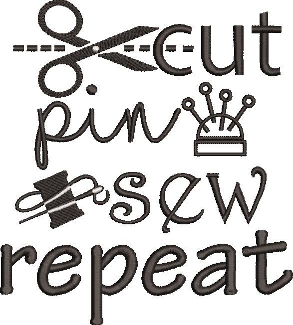 Cut Pin Sew Repeat Cut Pin Sew Repeat