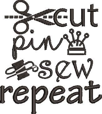 Cut Pin Sew Repeat Cut Pin Sew Repeat