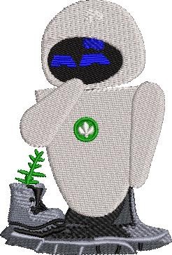 EVE Embroidery Pattern