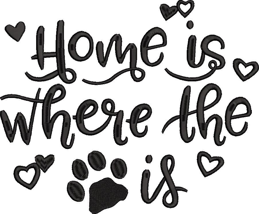 Home is where The dog is Home is where The dog is
