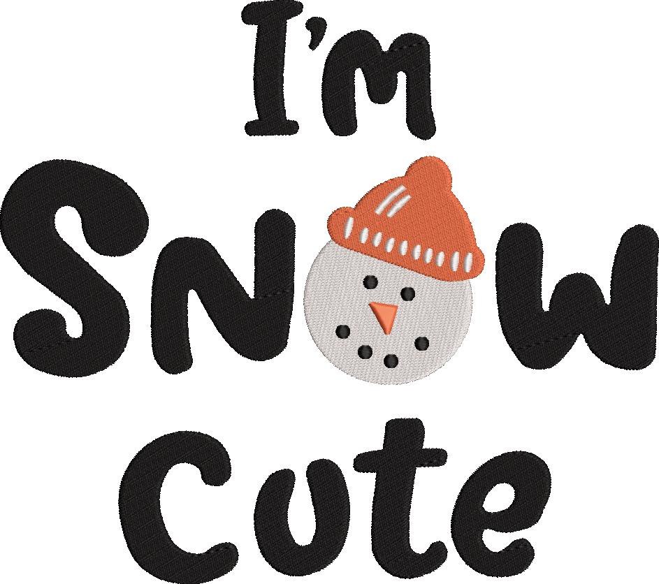 I snow cute