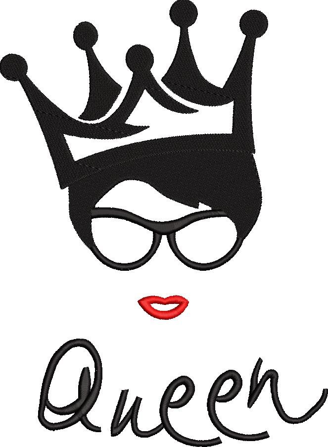 Queen Embroidery Pattern Queen Embroidery Pattern