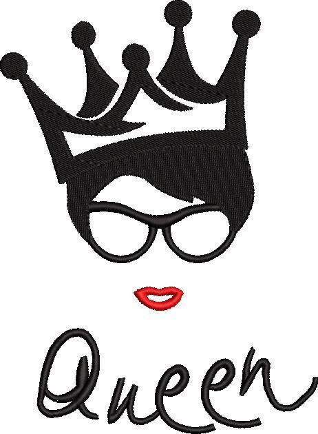 Queen Embroidery Pattern Queen Embroidery Pattern