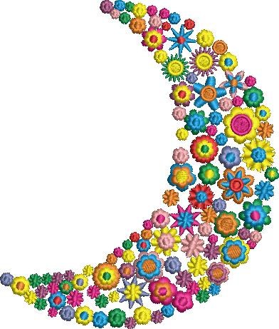 Floral Moon