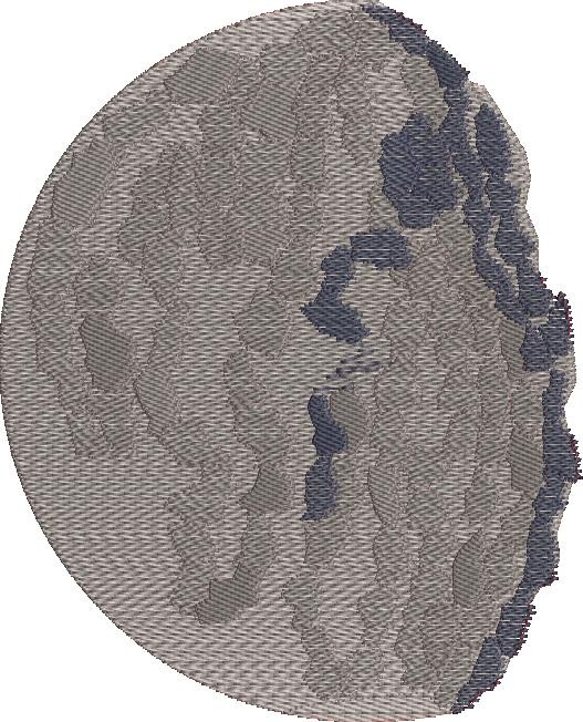 Waxing Gibbous Moon Phase 03 Waxing Gibbous Moon Phase 03