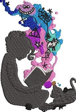 Girl Reading Book