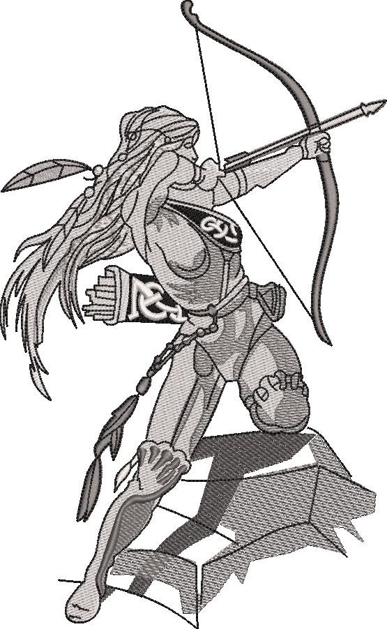 Warrior Lady
