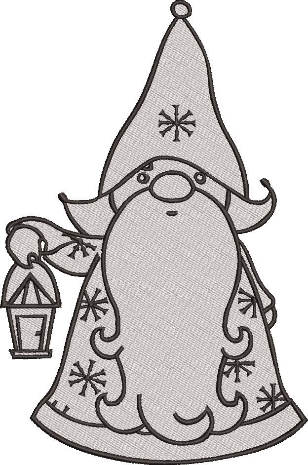 Gnome Holding Lantern Gnome Holding Lantern