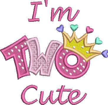 I am Two Cute I am Two Cute