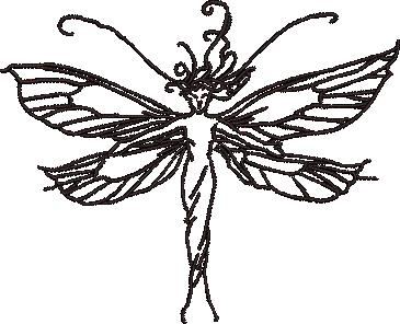 Fairy Embroidery Pattern Fairy Embroidery Pattern