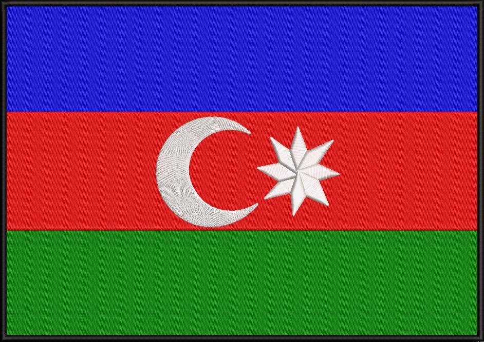Azerbaijan Flag