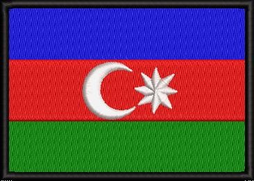 Azerbaijan Flag