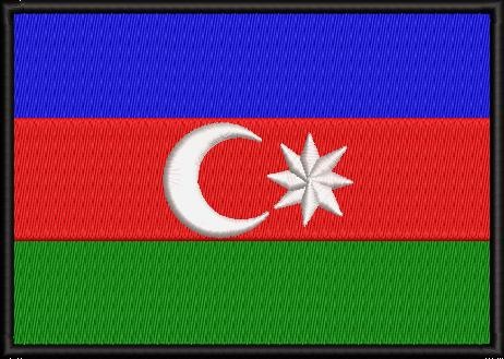 Azerbaijan Flag