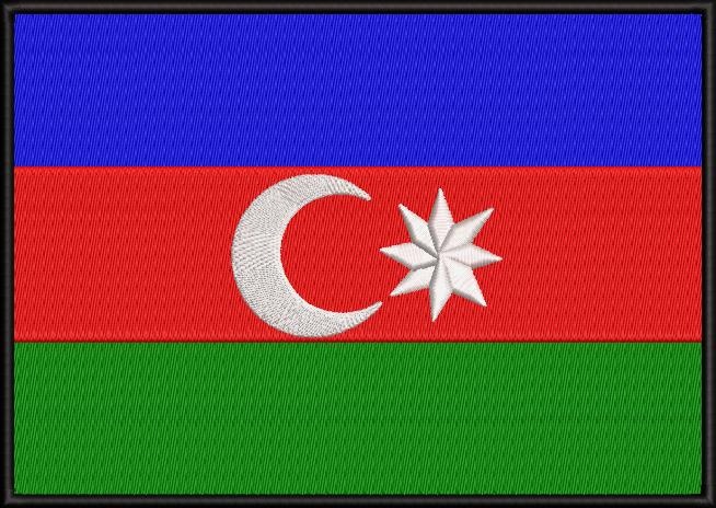 Azerbaijan Flag