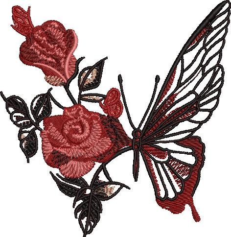 Rose Butterfly Rose Butterfly