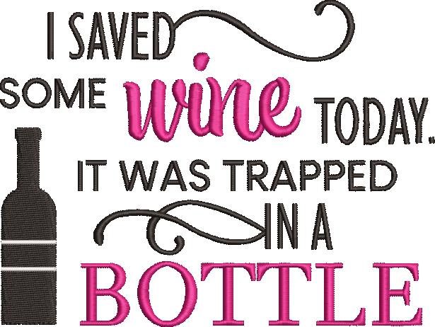 I Saved Trapped Wine I Saved Trapped Wine