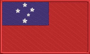 Samoa Flag Samoa Flag