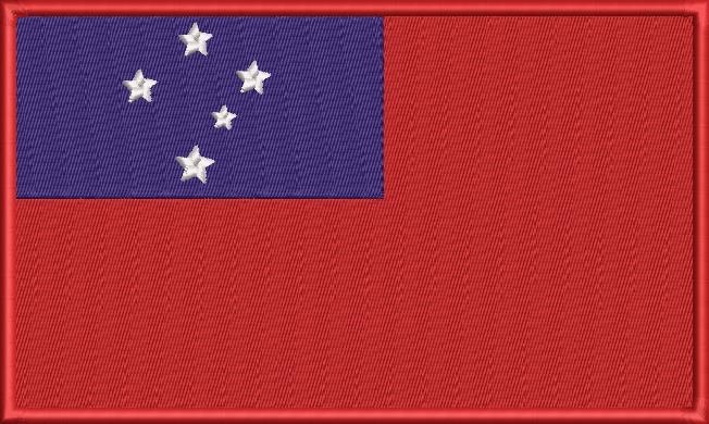 Samoa Flag Samoa Flag