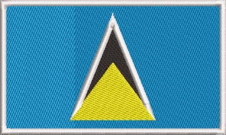 St lucia Flag St lucia Flag