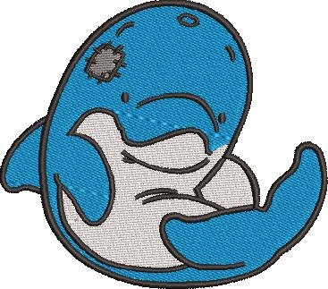 Dolphin Embroidery Pattern Dolphin Embroidery Pattern