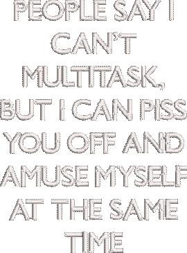 Amuse Myself At the Same Time Embroidery Pattern