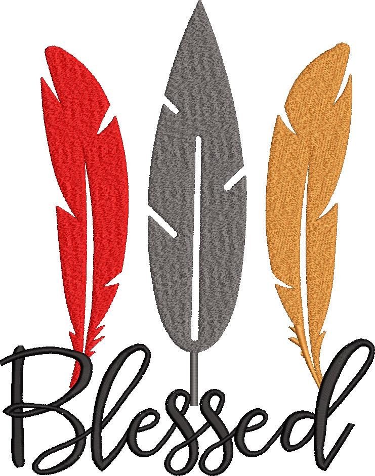 Blessed Embroidery Pattern Blessed Embroidery Pattern