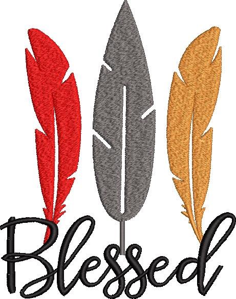 Blessed Embroidery Pattern Blessed Embroidery Pattern