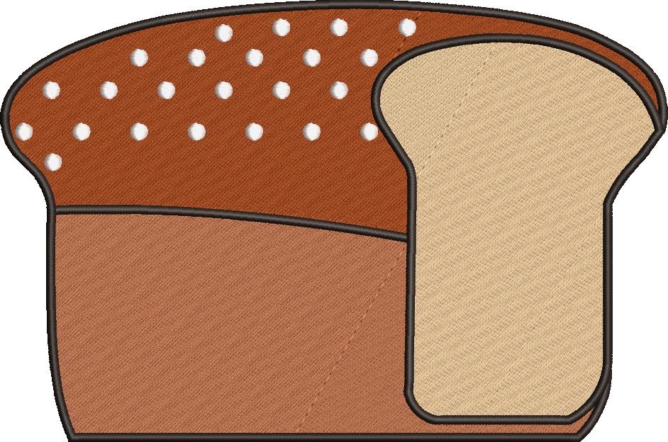 Bread Embroidery Pattern