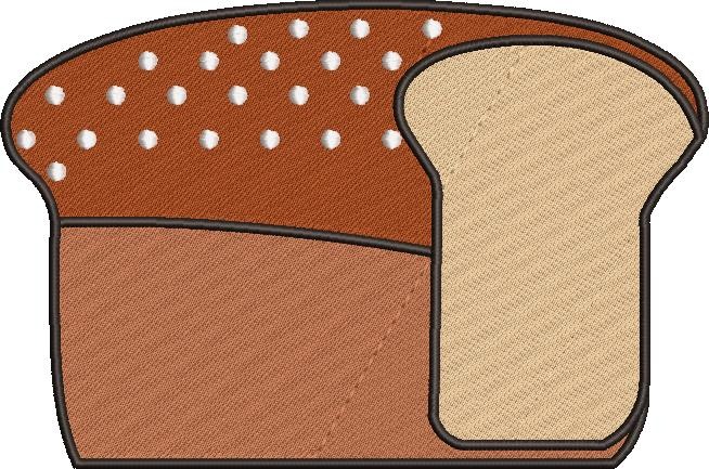 Bread Embroidery Pattern