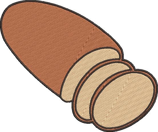 Ciabatta Bread Embroidery Pattern Ciabatta Bread Embroidery Pattern