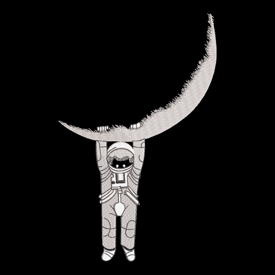 Astronaut Falling from Moon Astronaut Falling from Moon