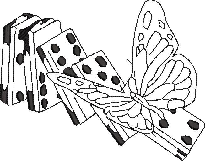 Butterfly With Dies Butterfly With Dies