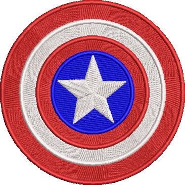 Shield Embroidery Design Shield Embroidery Design