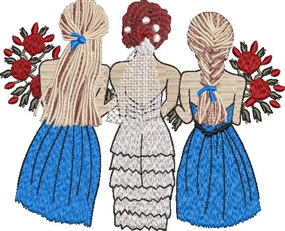Brides With Bridemaids