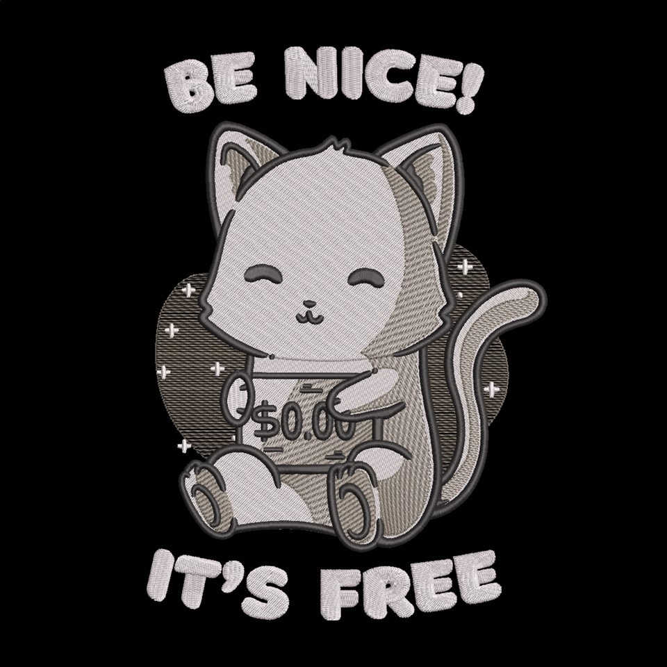 Be Nice Cat Quote Be Nice Cat Quote